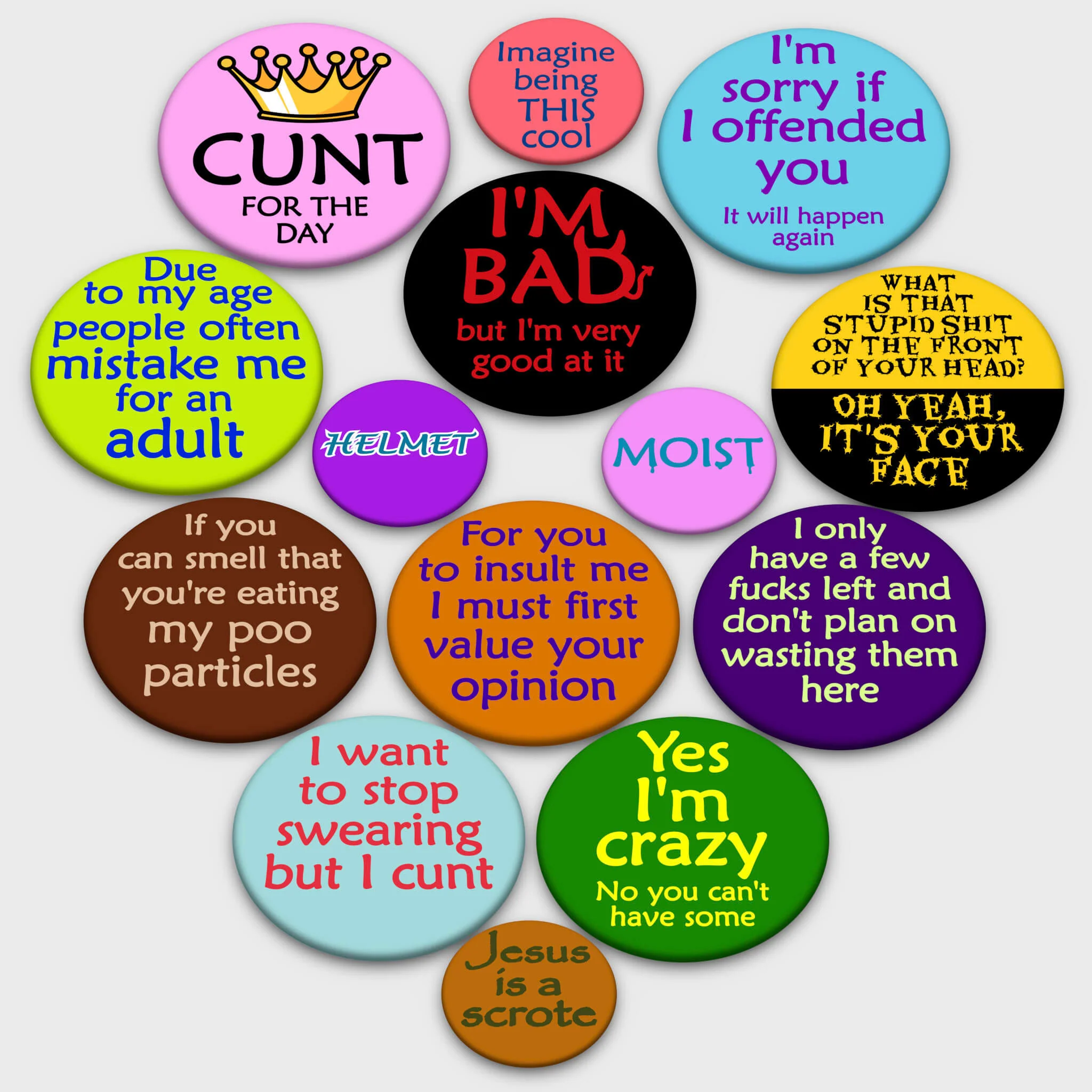 Badge - Cunt - Image 4
